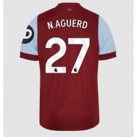 Billiga West Ham United Nayef Aguerd #27 Hemma fotbollskläder 2023-24 Kortärmad